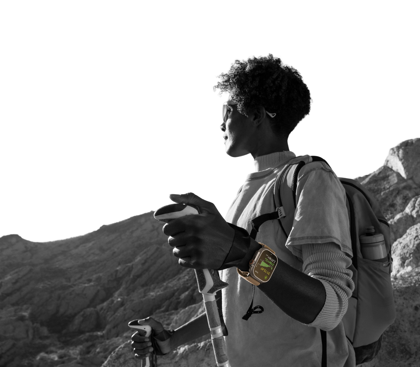 Apple Watch Ultra 4 — маршрут на открытом воздухе